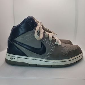 Navy and Gray Nike Sneakers